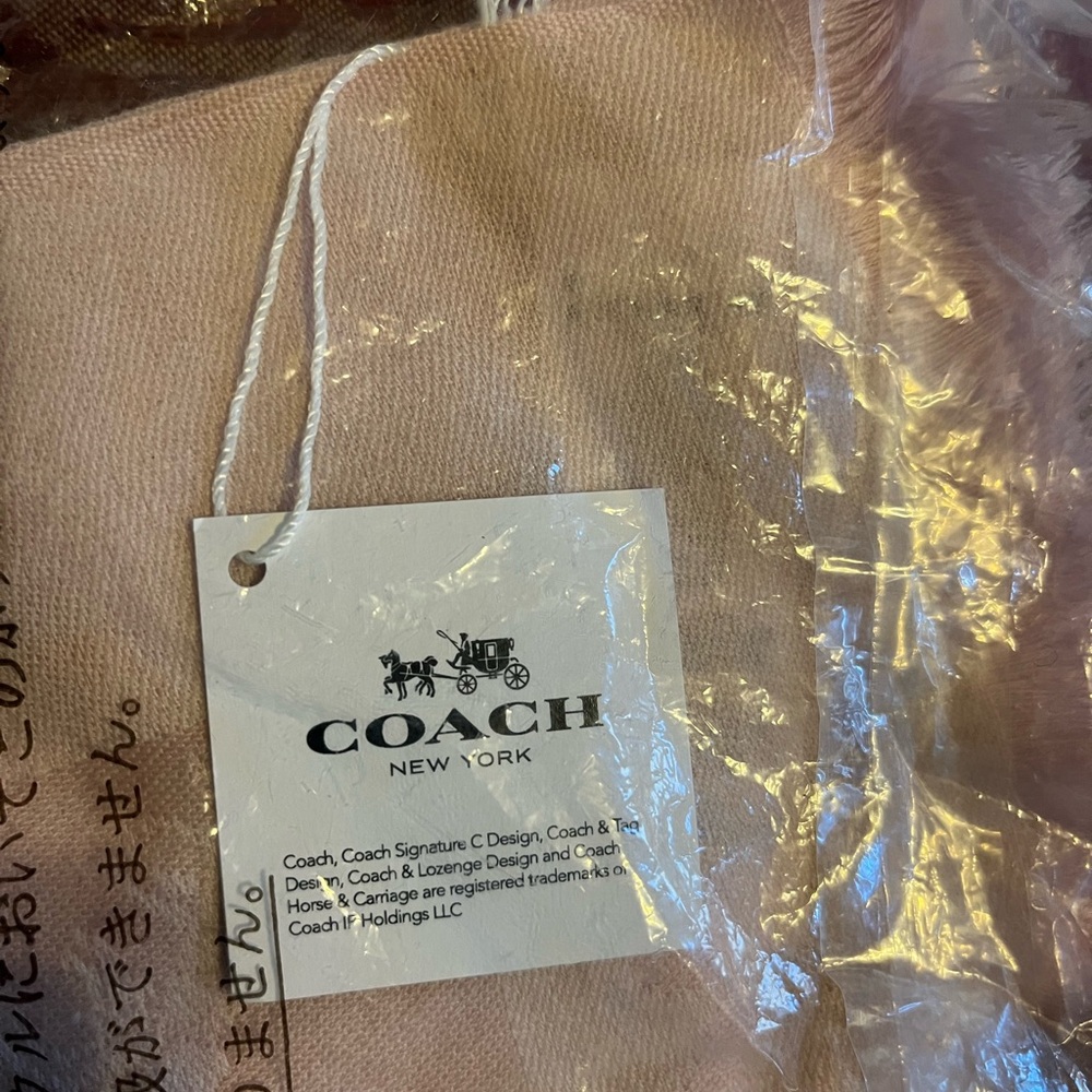 Coach Pink Scarf
